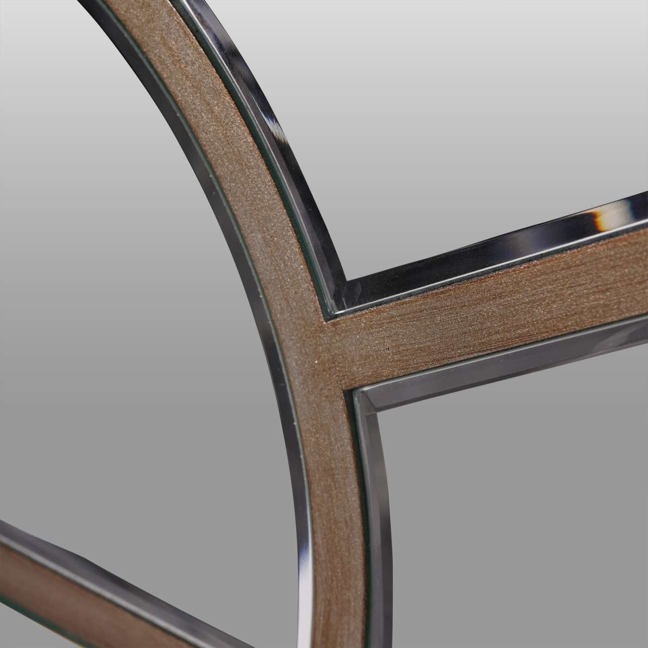 Blakely Gold Arch Window Full Length Leaner Mirror